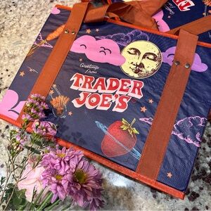 Trader Joe's Multicolor Reusable Tote Bag
